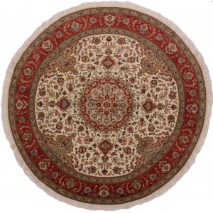 35219 Round Tabriz Persian Rugs